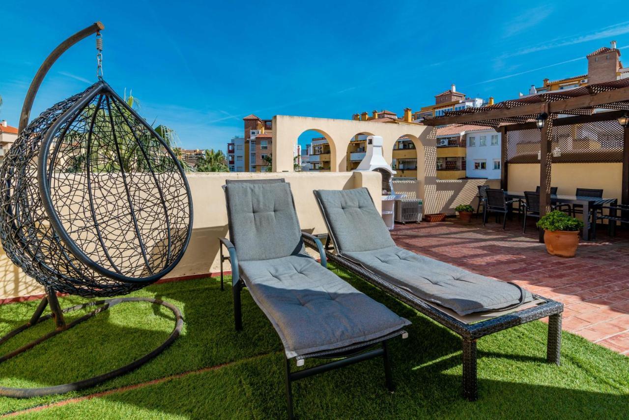 Апартаменты Vb Fantastic 3Bdr Duplex With Large Terrace Бенальмадена Экстерьер фото